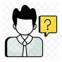 Customer Query Communication Technology Icon