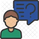 Customer Question Message Icon