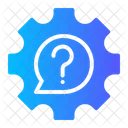 Customer Question Interaction Management Icon