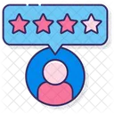 Customer Rating Customer Review Feedback Icon