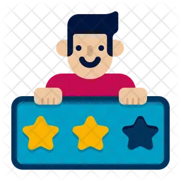 Customer Rating  Icon