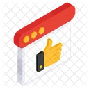 Customer Rating Customer Review Thumbs Up Icon