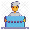 Customer Rating  Icon