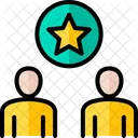 Customer Rating Stars Icon