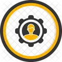 Customer Relationship Info Center Crm Icon