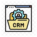 Customer Relationship Management Icon