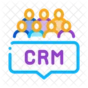 Customer Relationship Management Icon