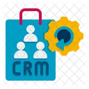 Customer Relationship Management  Icon