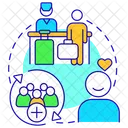 Customer relationship management  Icon