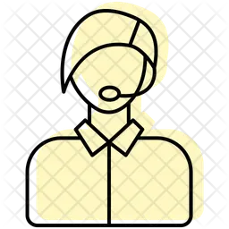 Customer representative  Icon
