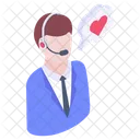 Customer Representative Customer Help Customer Service Icon