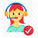 Customer Representative Customer Support Customer Service Icon