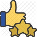 Thumbs Up Review Icon