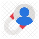 Customer Retention Customer Engagement Magnet Icon