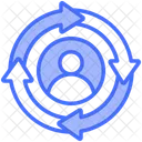 Customer Retention  Icon