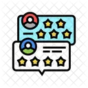 Customer Review Color Icon