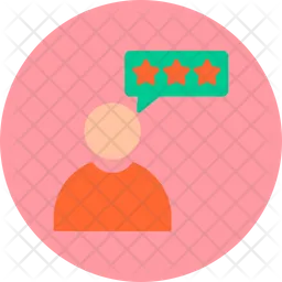 Customer review  Icon