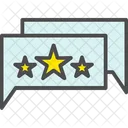 Customer Review Rating Stars Review Icon