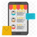 Customer Review Customer Feedback Customer Rating Icon