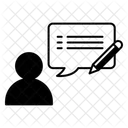 Customer review  Icon
