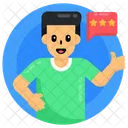 Customer Feedback Customer Reviews Person Feedback Icon