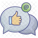 Customer Satisfaction Feedback Online Evaluation Icon