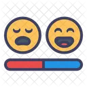 Customer Satisfaction Barometer Emoji Barometer Icon