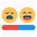 Customer Satisfaction Barometer Emoji Barometer Icon