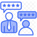 Customer Satisfaction Customer Experience Review Icon