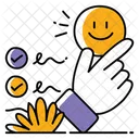 Customer Satisfaction  Icon