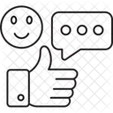 Customer Satisfaction Feedback Review Icon