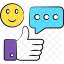 Customer Satisfaction Feedback Review Icon