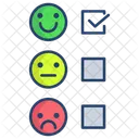 Customer Satisfaction Score  Icon