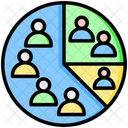 Customer Segment Statistics Population Icon