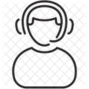 고객 서비스 콜센터 조언 아이콘