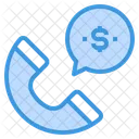 Phone Customer Service Money Icon