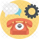 Customer Service Telephone Icon