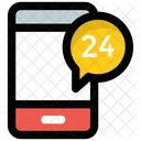 Mobile Customer Service Icon
