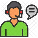 Customer Service Assistance Business Icon