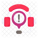 Customer Service Error Customer Service Risk Customer Support Problem Icon