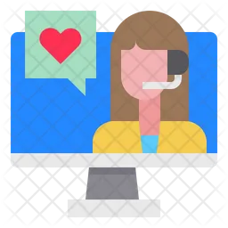 Customer Service Feedback  Icon