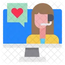 Customer Service Feedback  Icon