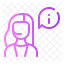 Customer Service Call Center Agent Telemarketer Icon