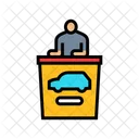 Customer Service Desk Icon