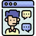 Curtomer Customer Service Customer Support Icon