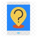 Customer Service Pin Phone Icon