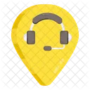 Customer Service Location Customer Service Direction Customer Support Gps Icon