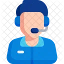 Customer service man  Icon