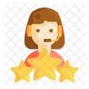 Customer Service Rating  Icon