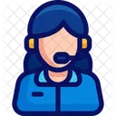 Customer Service Call Center Support Icon